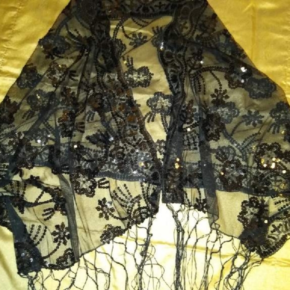 Roarin' 20,s Flapper Dress Ensemble - Picture 4 of 8